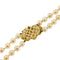 Collier Collier - Deux rangs de perles en or jaune 18 ct 58 Facettes 34189