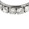 Bague 55 Bague rivière en or blanc 18 carats avec diamants 1,14 ct 58 Facettes 25585
