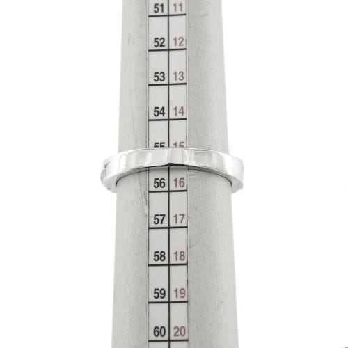 Bague 55 Bague rivière en or blanc 18 carats avec diamants 1,14 ct 58 Facettes 25585