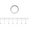 Bague 55 Bague rivière en or blanc 18 carats avec diamants 1,14 ct 58 Facettes 25585