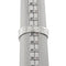 Bague Bague rivière triple en or blanc 18 ct avec diamants 0,48 ct 58 Facettes 30234