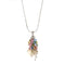 Collier Collier avec pendentif en or blanc 18 ct, perle et diamants 58 Facettes 30440