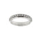 Bague 54 Donna Oro Infinity - Bague éternité en or blanc 18 ct avec diamants 0,60 ct 58 Facettes 26509