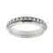 Bague 54 Donna Oro Infinity - Bague éternité en or blanc 18 ct avec diamants 0,60 ct 58 Facettes 26509