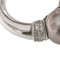 Bague 55 Bague - Perle de Tahiti et diamants en or blanc 18 ct 58 Facettes 34976