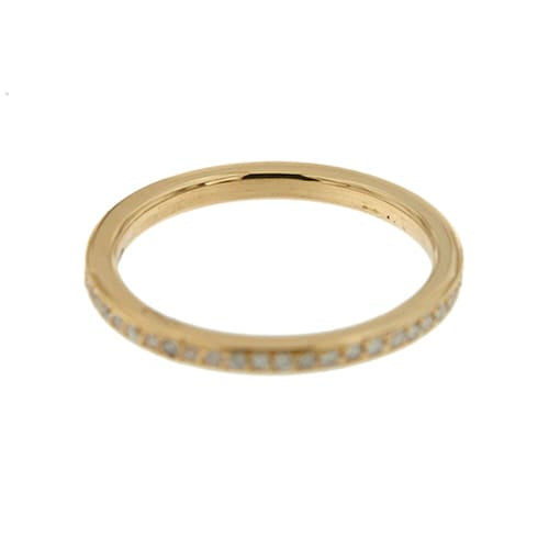 Bague 49 Bague alliance éternité en or jaune 18 ct et diamants 0,50 ct 58 Facettes 33358