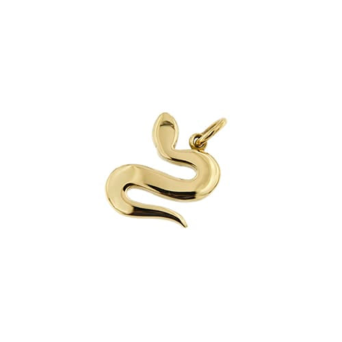 Pendentif Dodo - Pendentif serpent en or jaune 18 ct 58 Facettes 34280