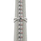 Bague Bague contrariée en or blanc 18 ct avec saphir et diamants 58 Facettes 34539