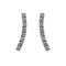 Boucles d'oreilles Boucles d’oreilles pendantes en or blanc 18 ct et diamants 58 Facettes 35094