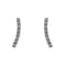 Boucles d'oreilles Boucles d’oreilles pendantes en or blanc 18 ct et diamants 58 Facettes 35094