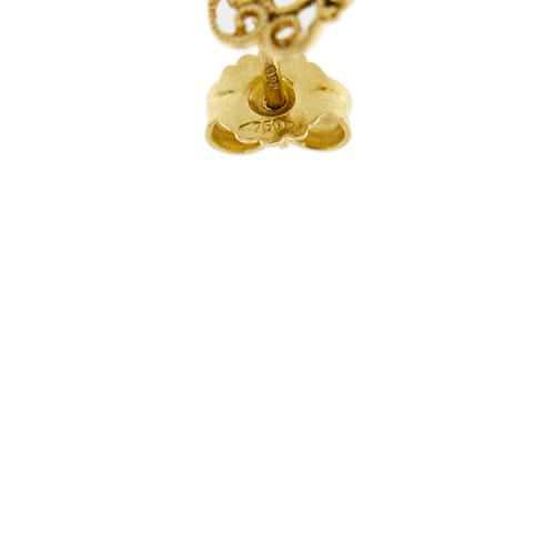 Boucles d'oreilles Boucles d’oreilles pendantes - Camée en or jaune 18 kt 58 Facettes 35627