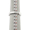 Bague 57 Gucci Link To Love - Bague alliance octogonale rainurée en or blanc 18 ct 58 Facettes 38246