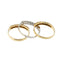 Bague 55 Trio de bagues rivière en or 18 ct avec saphirs, rubis et diamants 58 Facettes 29582
