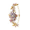 Bracelet Gabriella Rivalta - Bracelet fleur émaillée en or jaune 18 ct et diamants 58 Facettes 36205