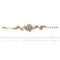 Bracelet Gabriella Rivalta - Bracelet fleur émaillée en or jaune 18 ct et diamants 58 Facettes 36205
