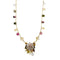 Collier Gabriella Rivalta - Collier fleur émaillée en or jaune 18 ct avec diamants 58 Facettes 36202