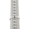 Bague 55 Bague contrariée en or blanc 18 ct sertie de diamants 58 Facettes 18525
