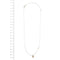 Collier Damiani Abbraccio - Collier avec pendentif en or blanc et or rose et diamant 58 Facettes 36577