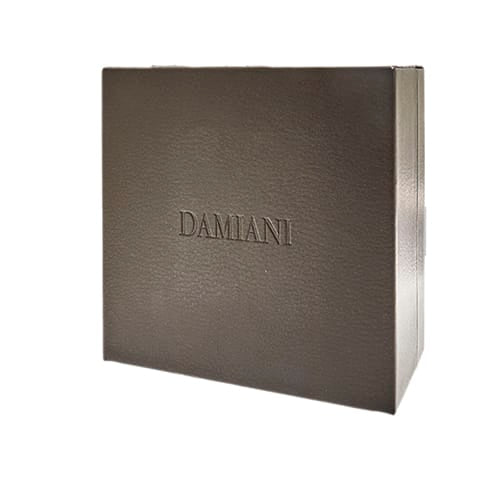 Collier Damiani Abbraccio - Collier avec pendentif en or blanc et or rose et diamant 58 Facettes 36577
