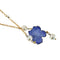Collier Gabriella Rivalta - Collier en or jaune 18 ct avec perles et fleur émaillée 58 Facettes 36329