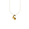 Collier Salvatore Ferragamo Miniature preziose - Collier long en or jaune 18 ct avec charm 58 Facettes 38608