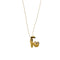 Collier Salvatore Ferragamo Miniature preziose - Collier long en or jaune 18 ct avec charm 58 Facettes 38608