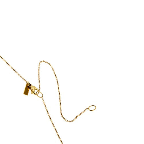 Collier Salvatore Ferragamo Miniature preziose - Collier long en or jaune 18 ct avec charm 58 Facettes 38608