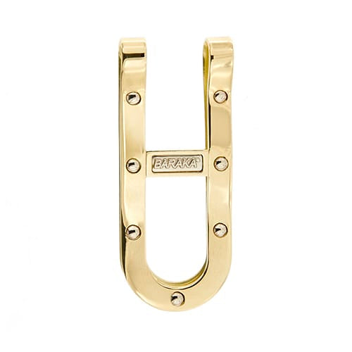 Barakà - Ferme-billets en or jaune 18 ct et or blanc 58 Facettes 36606