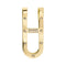 Barakà - Ferme-billets en or jaune 18 ct et or blanc 58 Facettes 36606