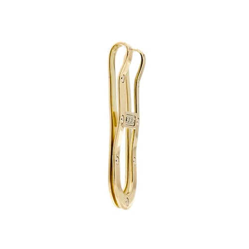 Barakà - Ferme-billets en or jaune 18 ct et or blanc 58 Facettes 36606