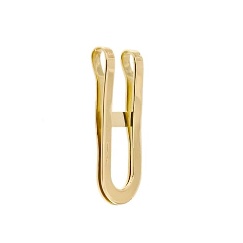 Barakà - Ferme-billets en or jaune 18 ct et or blanc 58 Facettes 36606