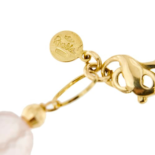 Bracelet Gabriella Rivalta - Bracelet à maillons en or jaune avec fleur émaillée 58 Facettes 36316