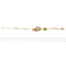 Bracelet Gabriella Rivalta - Bracelet à maillons en or jaune avec fleur émaillée 58 Facettes 36316