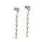Boucles d'oreilles Boucles d’oreilles pendantes goutte en or blanc 18 ct et diamants 58 Facettes 36383