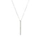 Collier Comete - Collier en or blanc 18 ct avec pendentif et diamants 58 Facettes 35195