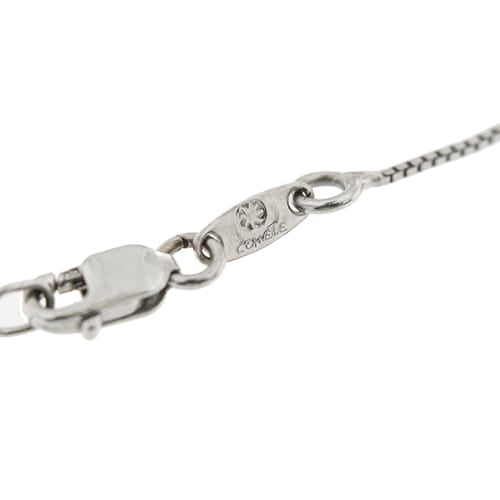 Collier Comete - Collier en or blanc 18 ct avec pendentif et diamants 58 Facettes 35195