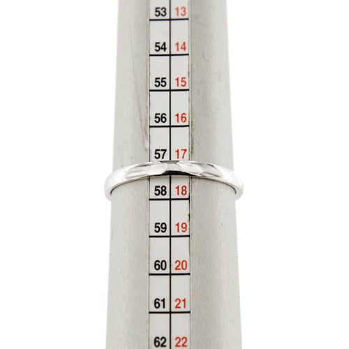 Bague 57 Bague solitaire fleur - Diamants 0,24 ct en or blanc 18 kt 58 Facettes 35652