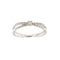Bague 55 Mauboussin A la croisée des chemins - Bague double en or blanc 18 ct et diamants 58 Facettes 38611
