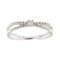 Bague 55 Mauboussin A la croisée des chemins - Bague double en or blanc 18 ct et diamants 58 Facettes 38611