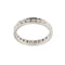 Bague 54 Bague éternité en or blanc 18 ct avec diamants 1,20 ct 58 Facettes 37862
