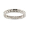 Bague 54 Bague éternité en or blanc 18 ct avec diamants 1,20 ct 58 Facettes 37862