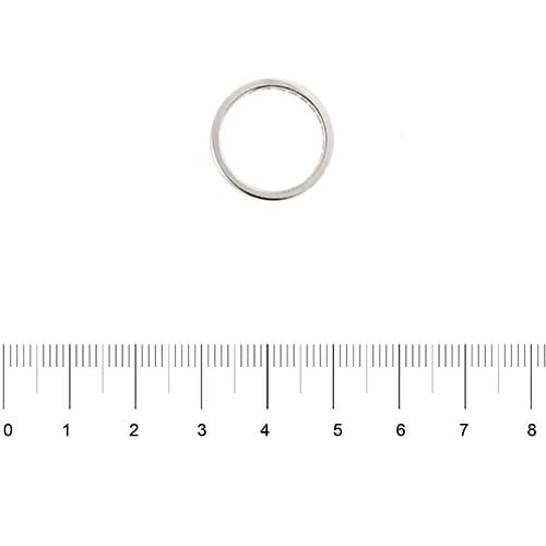 Bague 54 Bague éternité en or blanc 18 ct avec diamants 1,20 ct 58 Facettes 37862