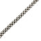 Bracelet Bracelet maille pop-corn en or blanc 18 ct 58 Facettes 28942
