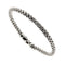 Bracelet Bracelet maille pop-corn en or blanc 18 ct 58 Facettes 28942