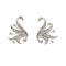 Boucles d'oreilles Boucles d’oreilles puces en or blanc 18 ct avec diamants (2,10 ct) 58 Facettes 38923