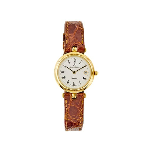 Montre Pierre Bonnet - Montre femme à quartz en or jaune 18 ct 58 Facettes 36748