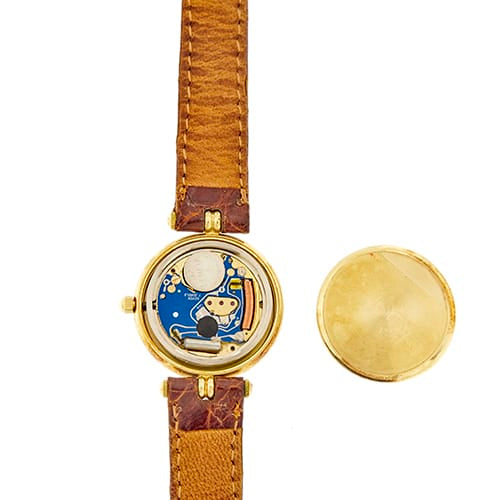 Montre Pierre Bonnet - Montre femme à quartz en or jaune 18 ct 58 Facettes 36748