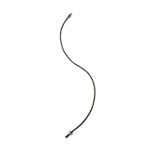 Bracelet Bracelet tennis - diamants noirs 1,58 ct en or blanc 18 ct 58 Facettes 34310