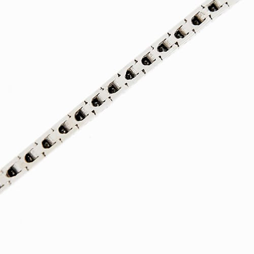 Bracelet Bracelet tennis - diamants noirs 1,58 ct en or blanc 18 ct 58 Facettes 34310