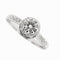 Bague Bague solitaire - Diamants 0,84 ct en or blanc 18 ct 58 Facettes 36977